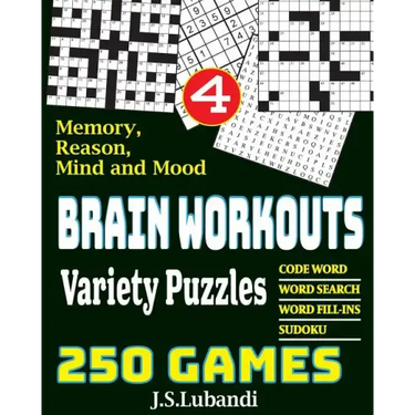 BRAIN WORKOUTS Variety Puzzles 4