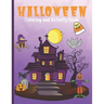 Halloween Coloring and Activity Book for Kids Ages 8-10: Holiday Gift for Children with Maze, Word Search, Puzzles and Activities