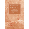 Babylonische Texte. 10-12