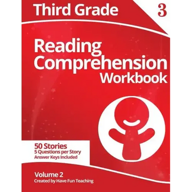 Third Grade Reading Comprehension Workbook: Volume 2