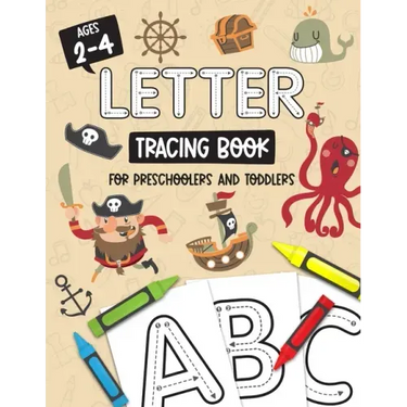 Letter Tracing Book for Preschoolers and Toddlers: Homeschool, Preschool Skills for Ages 2-4 Year Olds (Big ABC Books) Trace Letters and Numbers Workb