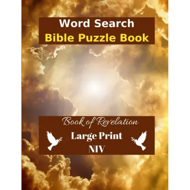 Word Search Bible Puzzle: Book of Revelation in Large Print NIV