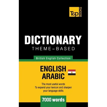 Theme-based dictionary British English-Egyptian Arabic - 7000 words