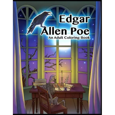 Edgar Allen Poe - An Adult Coloring Book
