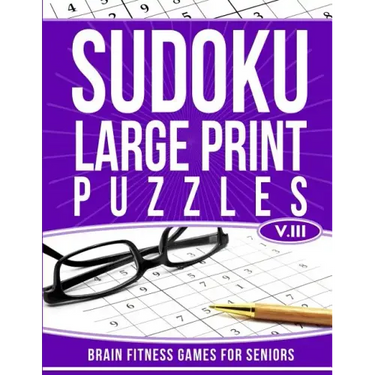 Sudoku Large Print Puzzles Vol 3: Brain Fitness Games for Seniors