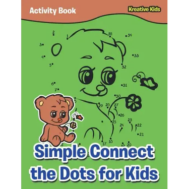Simple Connect the Dots for Kids Activity Book