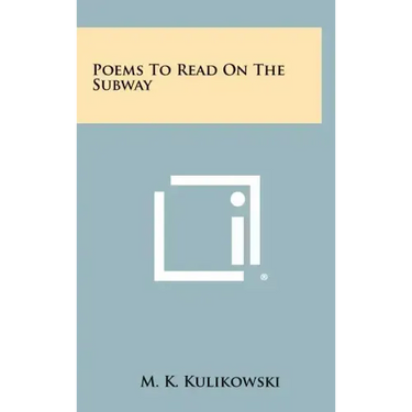 Poems to Read on the Subway