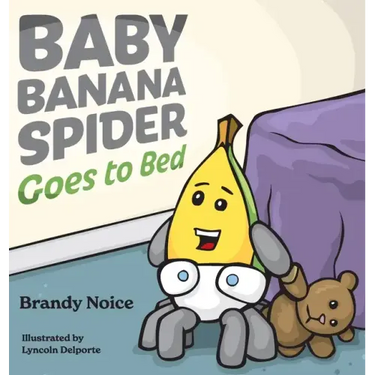 Baby Banana Spider Goes to Bed