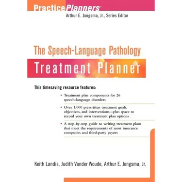 The Speech-Language Pathology Treatment Planner