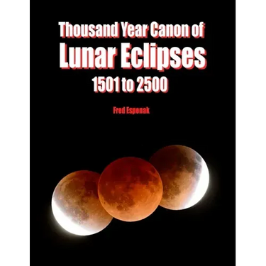 Thousand Year Canon of Lunar Eclipses 1501 to 2500