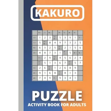 Karuko Puzzle Activity Book for Adults