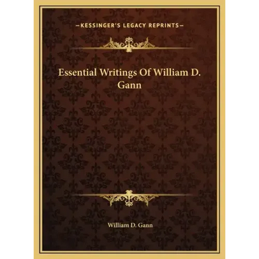 Essential Writings Of William D. Gann