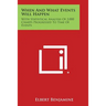 When and What Events Will Happen: With Statistical Analysis of 2,000 Charts Progressed to Time of Events