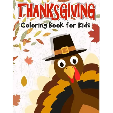 Thanksgiving Coloring Book for Kids: 50 Thanksgiving coloring pages for kids.