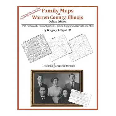Family Maps of Warren County, Illinois