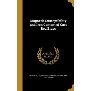Magnetic Susceptibility and Iron Content of Cast Red Brass