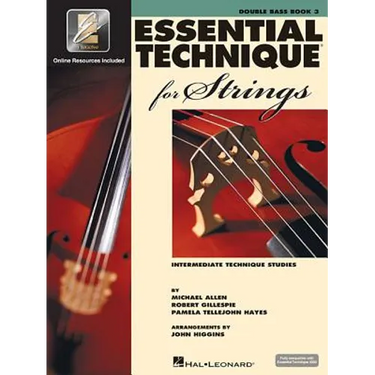 Essential Technique for Strings with Eei - Double Bass (Book/Online Audio)