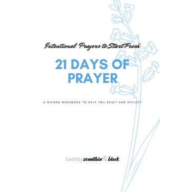 21 Days of Prayer Devotional Journal