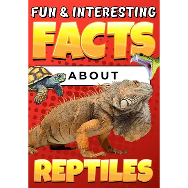 Fun & Interesting Facts About Reptiles: Animal Trivia Book for Kids Ages 8-12 with Colorful Illustrations