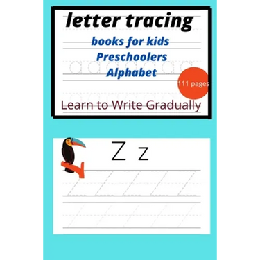 letter tracing books for kids: Alphabet Handwriting with Pen Control for kids Ages 3-5, activity book