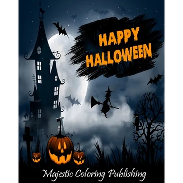 Happy Halloween: Halloween coloring book for adults with Terrifying Monsters, Evil Women, Dark Fantasy Creatures for relaxation