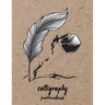 Calligraphy Practice NoteBook: Hand Lettering: Calligraphy Workbook: Wood: (Training, Exercises and Practice: Lettering calligraphy. Calligraphy book