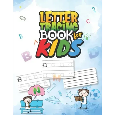 Letter Tracing Book for Kids: Vol - 12. Ages 3-5. Both Uppercase and Lowercase Letters. 8.5x11 inch - 100 Pages. Alphabet Tracing Books for Preschoo