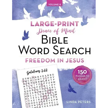Peace of Mind Bible Word Search Freedom in Jesus