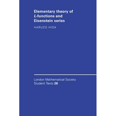 Elementary Theory of L-Functions and Eisenstein Series