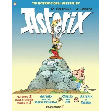 Asterix Omnibus Vol. 8: Collecting Asterix and the Great Crossing, Obelix and Co, Asterix in Belgium