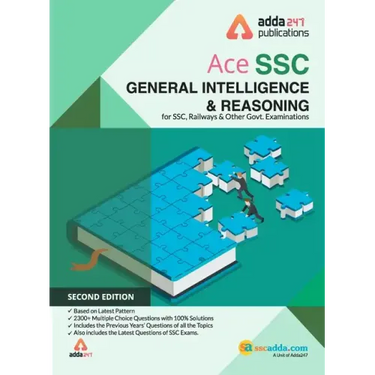 SSC Reasoning Book for SSC CGL, CHSL, CPO and Other Govt. Exams (English Printed Edition)