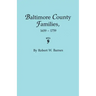 Baltimore County Families, 1659-1759