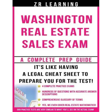 Washington Real Estate Sales Exam Questions