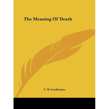The Meaning Of Death