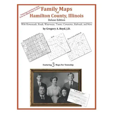 Family Maps of Hamilton County, Illinois