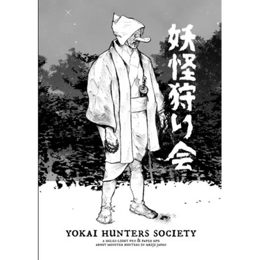 Yokai Hunters Society: A rules-light pen & paper RPG about monster hunters in Meiji Japan.