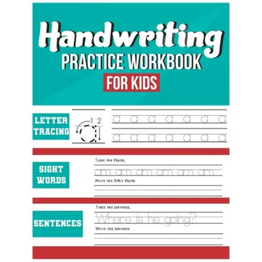 Handwriting Practice Workbook for Kids: Tracing, Coloring, Sight words and Sentences