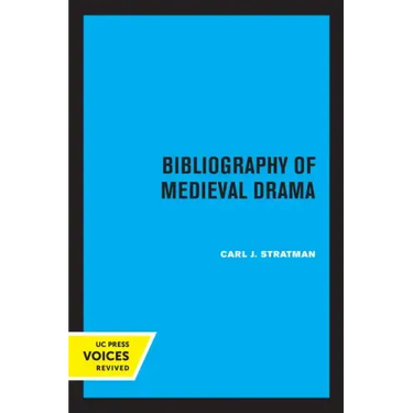 Bibliography of Medieval Drama