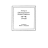 Marriages of Orange County, North Carolina, 1779-1868