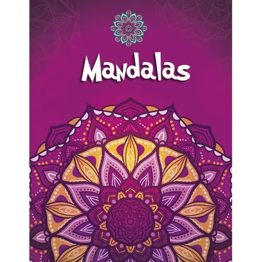 Mandalas: 100 Mandalas and Mandala Animals Together Relaxation Coloring Book For Girls