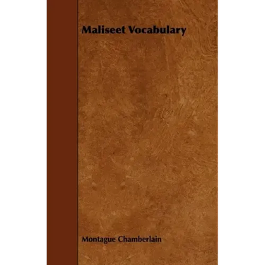 Maliseet Vocabulary
