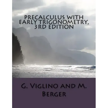 Precalculus with early trigonometry 3rd edition