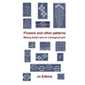 Flowers and other bobbin lace patterns: (colour edition): Making lace on a hexagonal grid