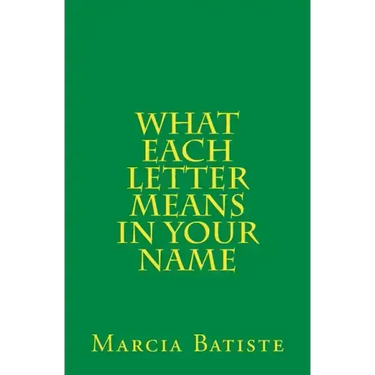 What Each Letter Means in Your Name