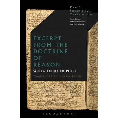 Excerpt from the Doctrine of Reason