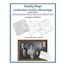 Family Maps of Lauderdale County, Mississippi