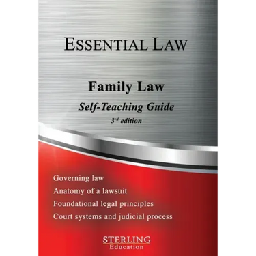 Family Law: Essential Law Self-Teaching Guide