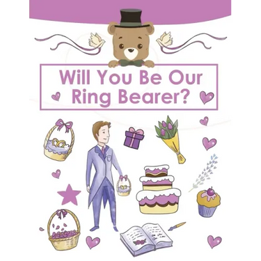 Ring Bearer Proposal, Will You Be Our Ring Bearer?: Activity Book, Ring Bearer Gift For That Special Little Boy, Wedding Party, Notebook, Journal