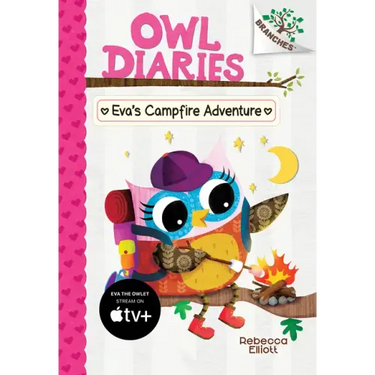 Eva's Campfire Adventure: A Branches Book (Owl Diaries #12): Volume 12