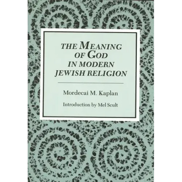 Meaning of God in Modern Jewish Religion